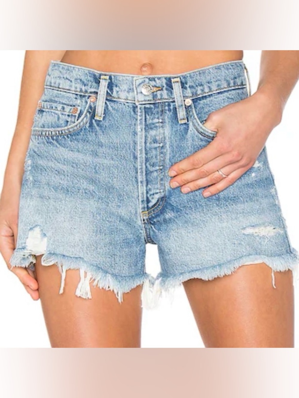 Agolde Parker Vintage Cut Off Short Swapmeet Size 29
Cut# 46442
Style: A026-811